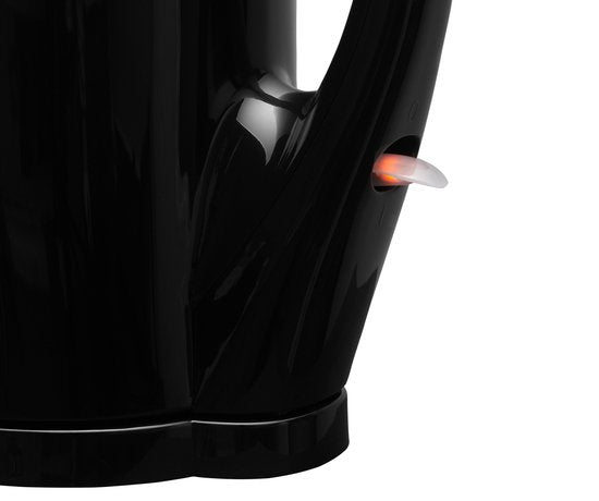Tomado TWK1700B - Bouilloire - 1,7 litres - Plastique - Léger - Indicateur de niveau d'eau - Noir
