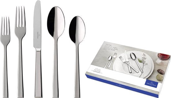 Villeroy & Boch Victor Cassette de couverts - 30 pièces - 44 x 28 x 5 cm
