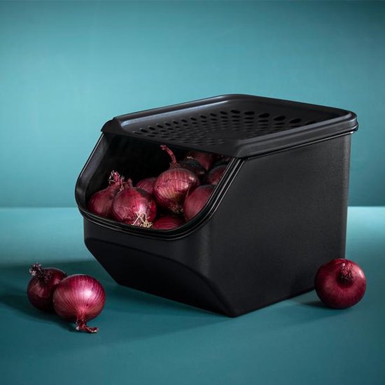 Mediashop 37195 Boîte de rangement Autres Conteneur 5,5 l Noir 1 pièce(s)