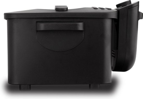 Inventum GF431B - Friteuse - 3 litres - Jusqu'à 190 degrés - 2200 watts - Zone froide - Friteuse - Noir