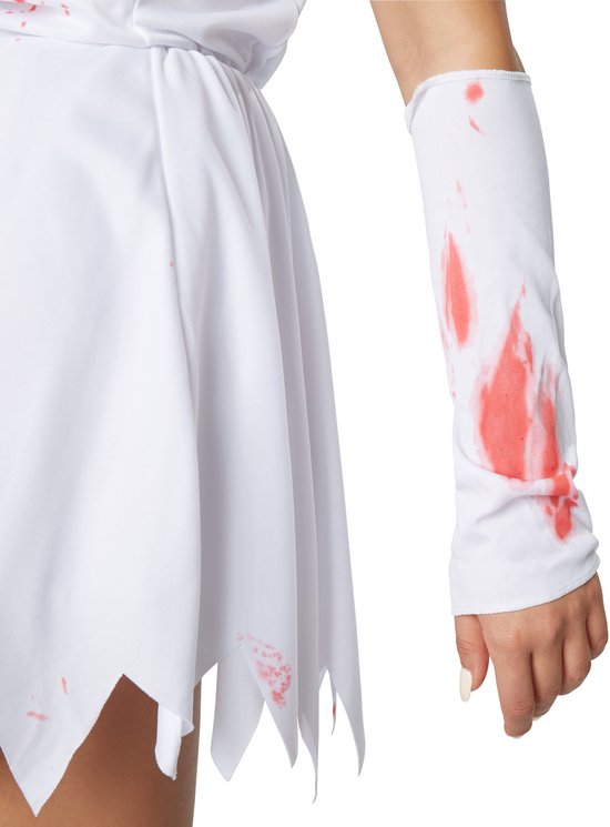 Dressforfun Sexy horror bride XL - costume halloween dress up partywear carnaval costume carnaval party wear party wear - 302248