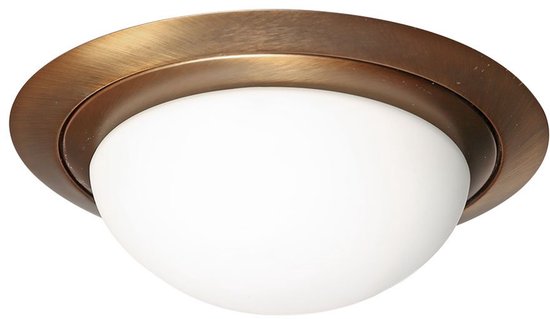 Plafonnier Steinhauer Ikaro 1365BR bronze Ø 24 cm - intensité réglable en 4 niveaux, adapté à un usage intérieur, en métal et verre de haute qualité