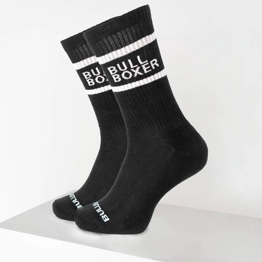 Chaussettes Bullboxer Hommes 2-pack Noir/Noir Taille 39-42