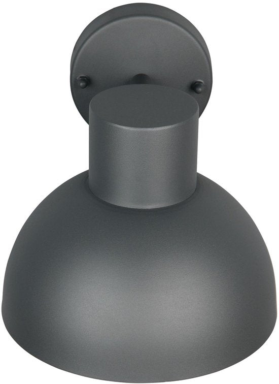 TRIO ELBE - Applique murale - Anthracite - 1 ampoule E27 de 4,9 W non fournie - Montage mural - Éclairage extérieur - IP44