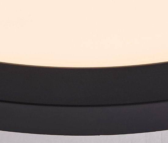 Brilliant Tuco - Plafonnier - LED 16 W - 3000 K - Noir/Blanc