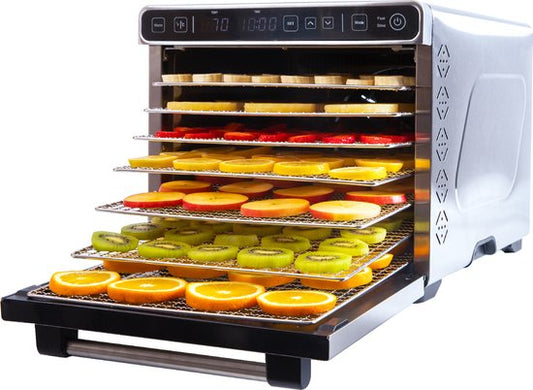 Vita5 PRO 7 Déshydrateur Alimentaire – Four de Séchage – Acier Inoxydable – Minuteur 24 Heures – Panneau de Commande LED – Déshydrateur – 7 Niveaux