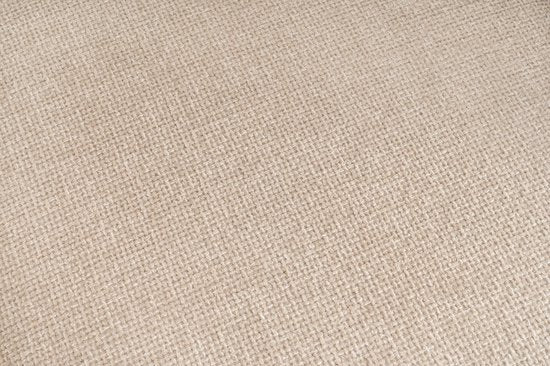 Furnihaus Chaise de salle à manger pivotante Milou avec accoudoir Beige