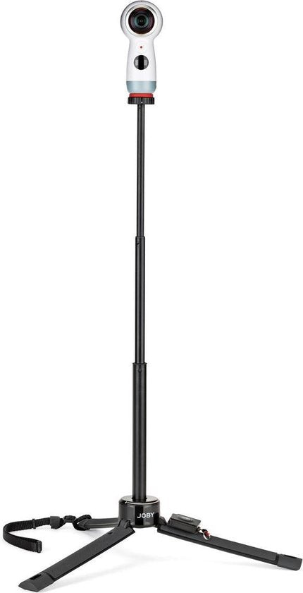 JOBY GripTight PRO TelePod – Trépied pour smartphones et GoPro – Hauteur de travail : 20,8 - 63,5 cm – Noir