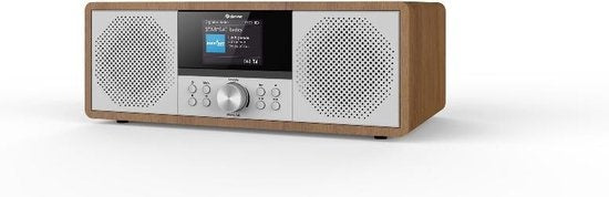 Denver Internet radio - Radio DAB - Radio FM - Lecteur CD - Bluetooth - 200W - AUX/USB - MIR270 - Bois