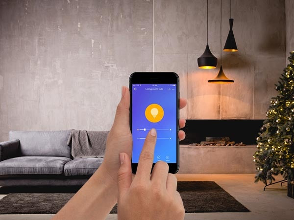 Ampoule LED Perel Smart Wifi - Blanc chaud & Blanc chaud intense - E27 - G95