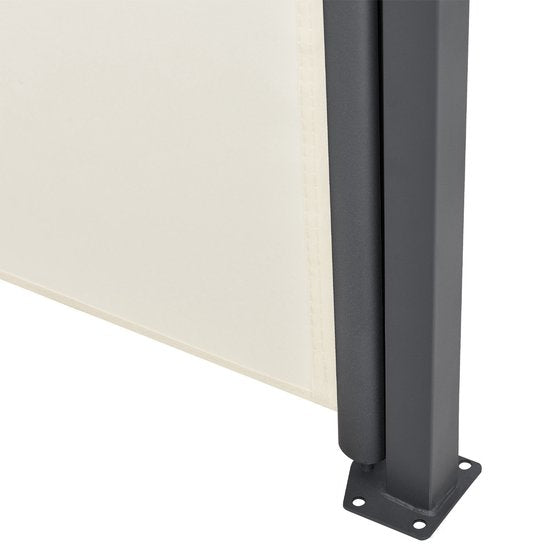 Brise-vent / Parasol Dubaï - 500 x 160 cm - Beige