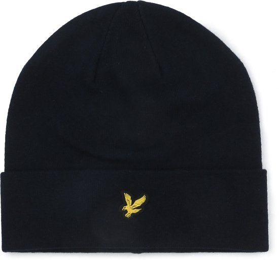 Bonnet Lyle & Scott en laine mélangée, bleu marine - Taille - Homme