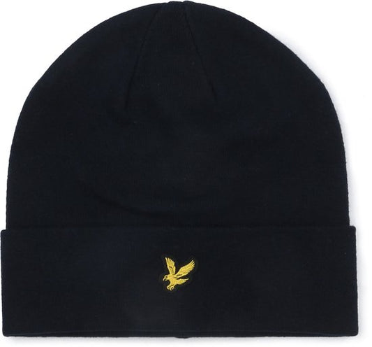 Bonnet Lyle & Scott en laine mélangée, bleu marine - Taille - Homme