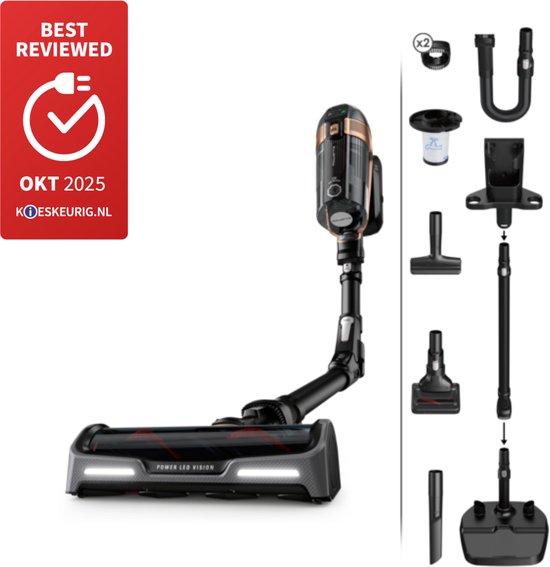 Rowenta X-Force Flex 15.60 RH99F1WO - Aspirateur balai