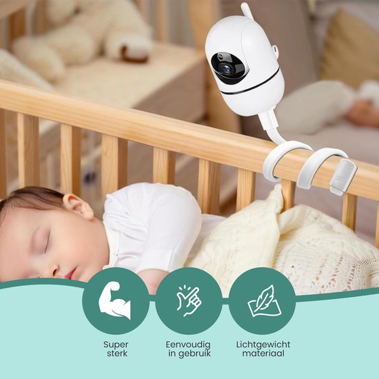 Innovaland - Support pour babyphone - Universel - Flexible - Support pour babyphone avec caméra - Baby Phone - Support standard - Support pour babyphone