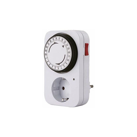 Perel E305D3-G Minuterie 24 heures - Avec mise à la terre - Intervalle de 15 minutes