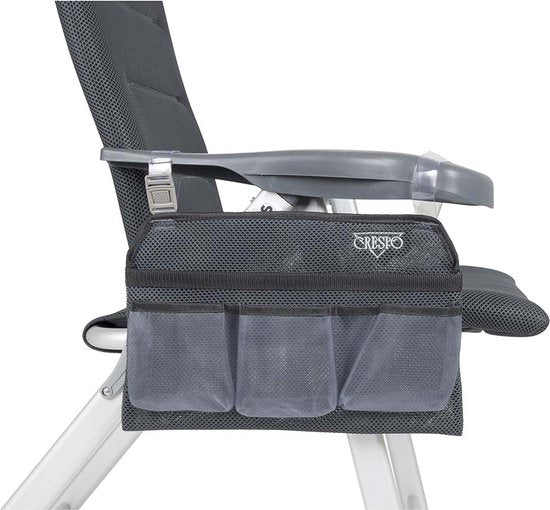 Crespo - Organizer 86 - Air-Elite - Universel - Pour accoudoir - Gris