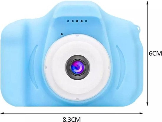 Appareil photo Denver pour enfants Full HD - 40MP - Appareil photo numérique pour enfants - Photo et vidéo - Jeux - KCA1330 - Bleu