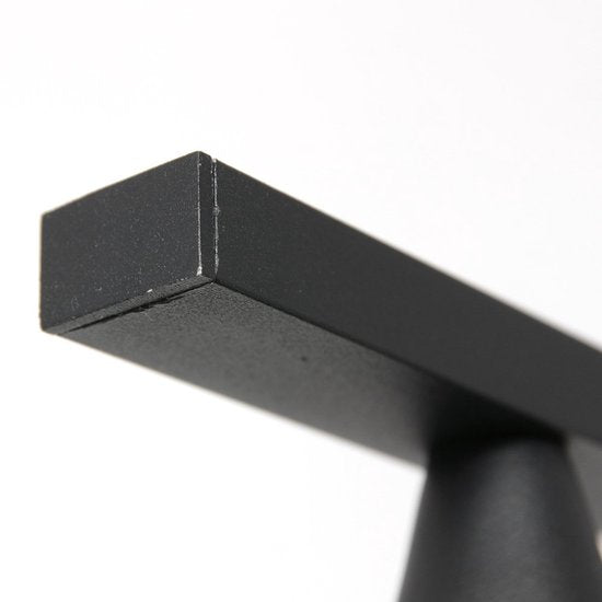Suspension Vortex 3066ZW noire, 5 lumières, couleur de la lumière réglable, hauteur réglable, plastique/métal, Steinhauer