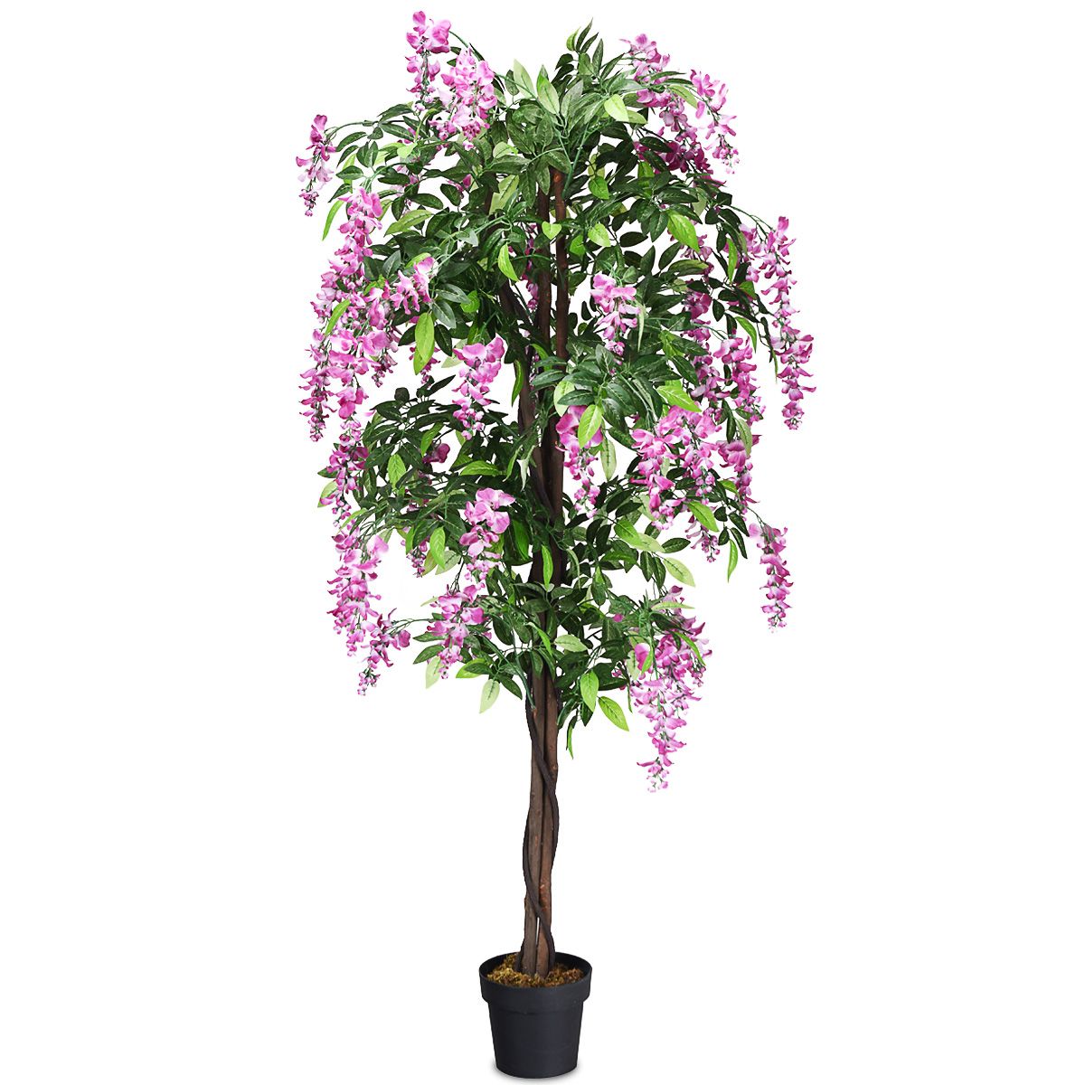 Arbre décoratif Coast « Glycine » 180 cm - Rose - Pépinière Pot