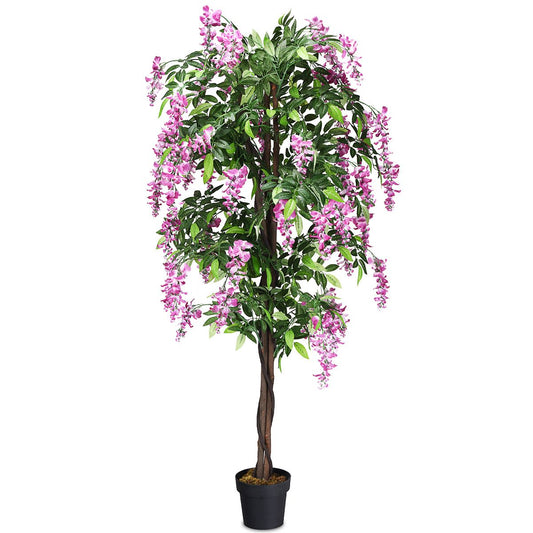 Arbre décoratif Coast « Glycine » 180 cm - Rose - Pépinière Pot