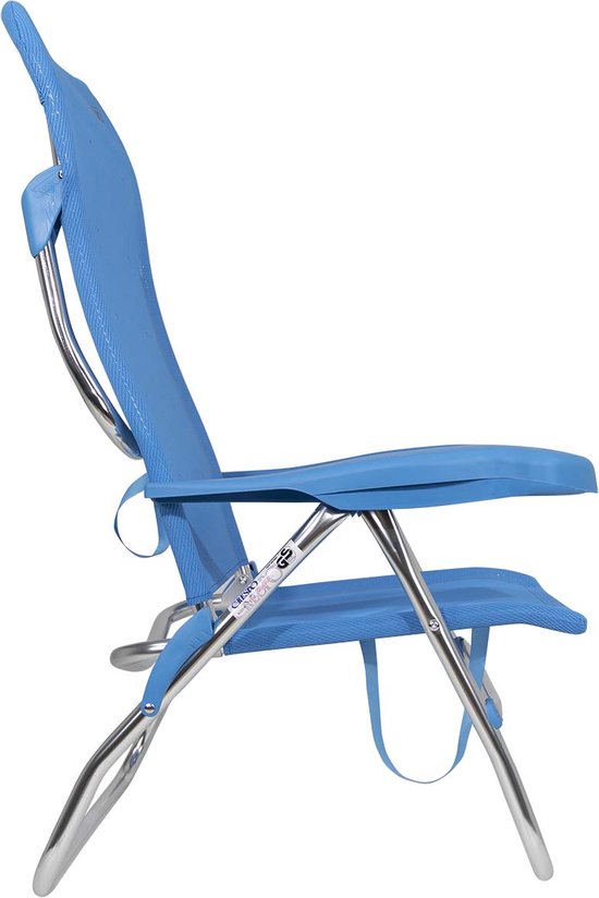 Crespo - Chaise de plage - AL/223 - Bleu