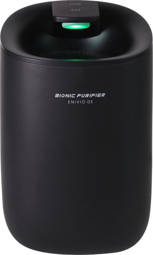 Déshumidificateur silencieux JAP Enivio D3 - Purificateur d'air pour la maison - Chambre à coucher, salle de bain et sous-sol - noir