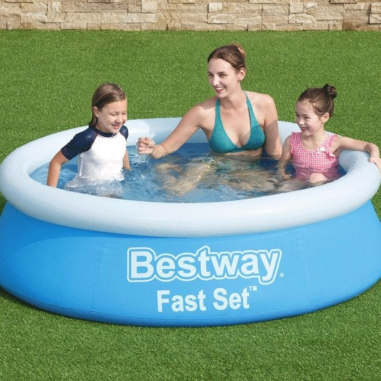 Bestway Kids' Pool - Ø 183 cm - Modèle 57392 - Bordure gonflable
