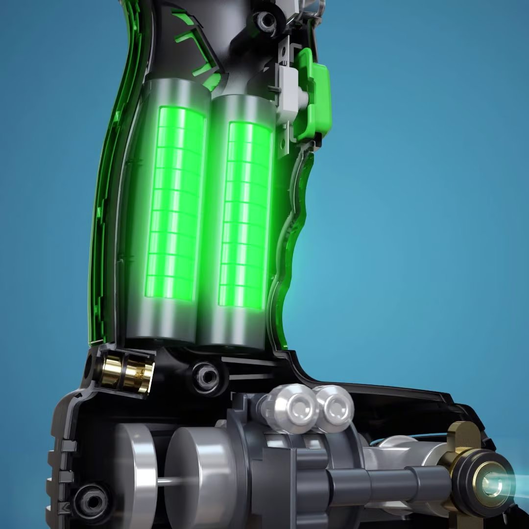 Aspirateur à main sans fil et compresseur d'air Hammersmith AirStorm - 5 préréglages - Arrêt automatique - Écran LED