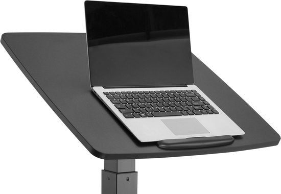 VDD Gaming - Table pour ordinateur portable - Bureau - Station assise - Station de travail - Hauteur réglable - Mobile - Support pour ordinateur portable
