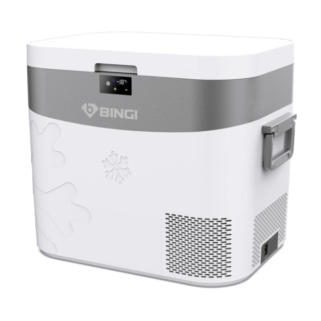 Mini-réfrigérateur de voiture Bingi 22 L - Compresseur - 12 V/24 V/230 V - de -18 °C à 15 °C