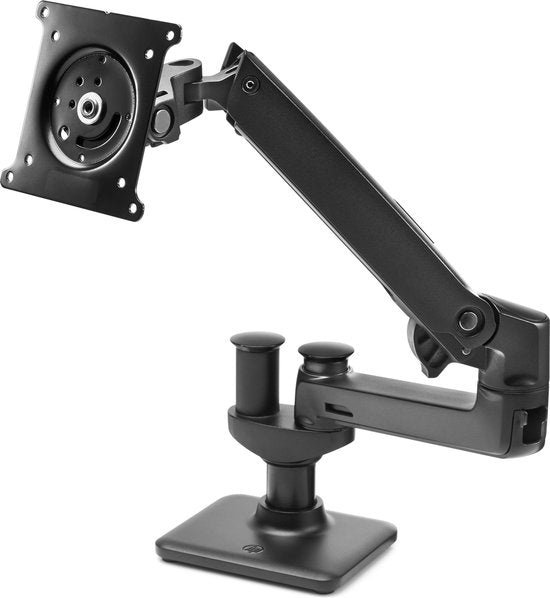HP Monitor Arm - Extension Hot Desk Stand - 32 pouces - Max. 8.2 kg - Noir