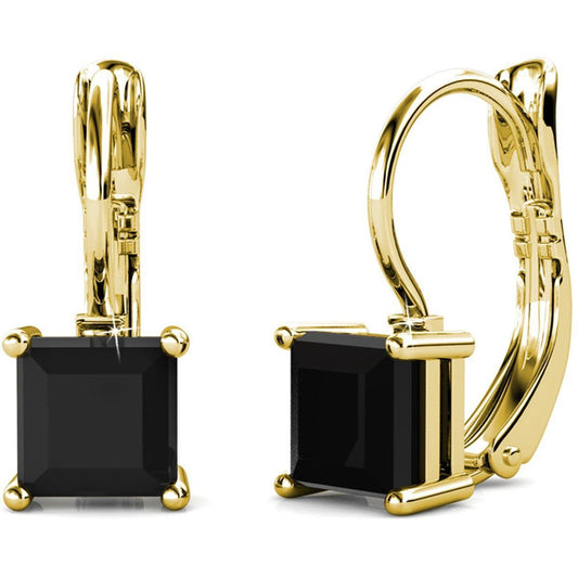 Boucles d'oreilles avec cristaux Kalpa Camaka - Yolora - Couleur or