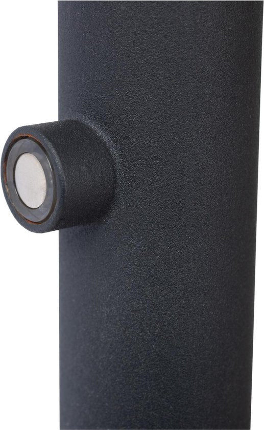 Lucide TIPIK - Lampadaire rechargeable - Batterie - LED à 3 niveaux de réglage de l'intensité - 1x3 W 2700 K - Noir