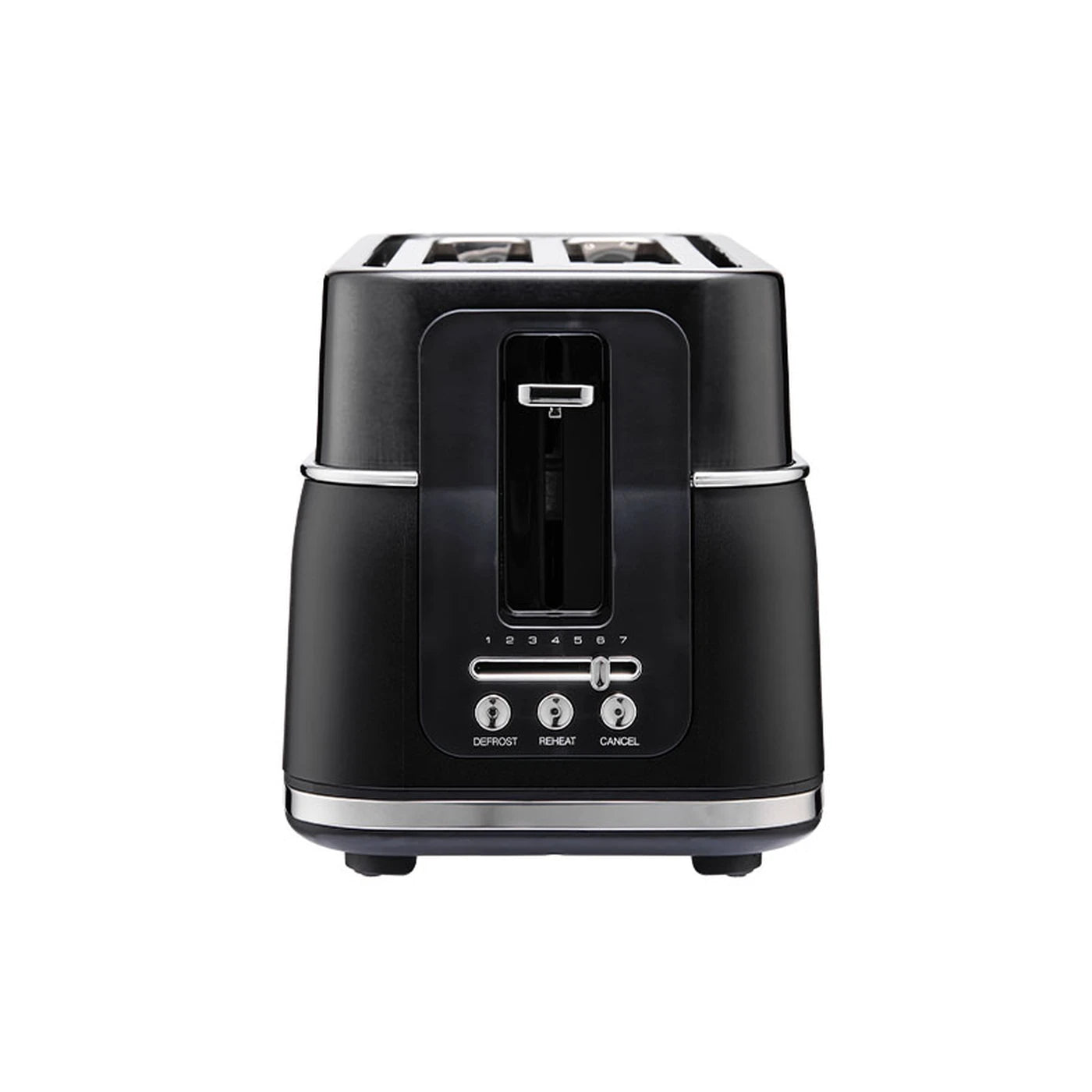Grille-pain Morphy Richards Signature pour 4 tranches - Fentes extra-longues - 1 800 W - 40 x 20 x 20 cm - Noir