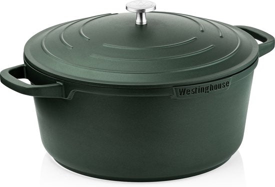 Casserole Westinghouse Performance – Ø 24 cm – Casserole à induction – Avec couvercle – Verte