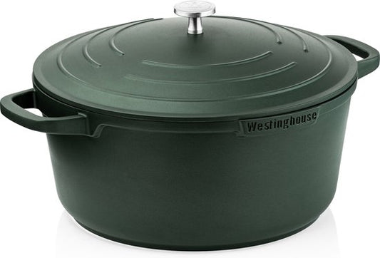 Casserole Westinghouse Performance – Ø 24 cm – Casserole à induction – Avec couvercle – Verte