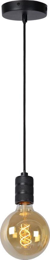 Lucide JOVA - Suspension - Ø 10 cm - 1xE27 - Noir