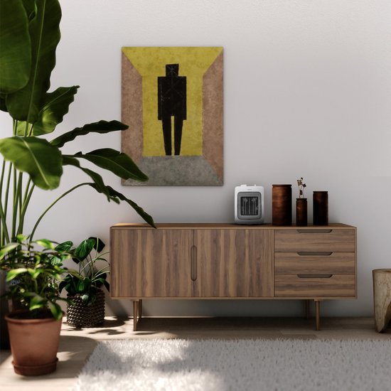 Inventum KC221W - Radiateur électrique céramique - Pose libre - Mode ventilateur - Jusqu'à 60 m3 - Blanc/Noir