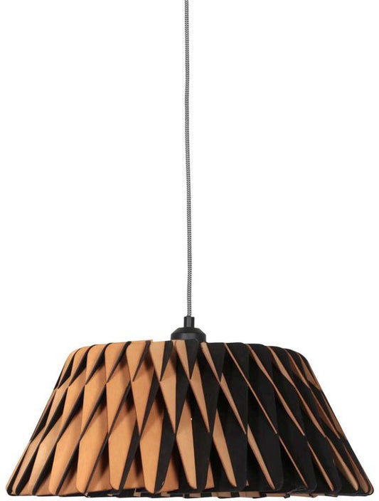 Anne Lighting - suspension - Maze - naturel - bois - Ø 46 cm - E27 - 3490BE