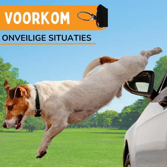 Car Seat Dog Deluxe Back Seat - Panier de voiture pour chien avec sangle de sécurité - Panier de voiture pour chien - Siège pour chien - Grand chien - Noir - Taille M