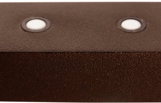 Suspension Bande 3995CA cacao - suspension métallique tendance de 150 cm de large, dotée d'un système de réglage de la hauteur et d'une LED intégrée, de la marque Steinhauer