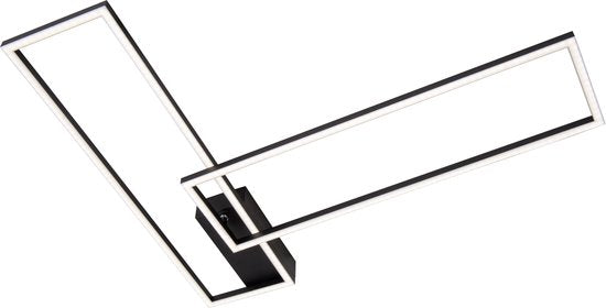 Lucide ARIANNE - Plafonnier (lampe de plafond) - LED - CCT - 1x23 W 2700 K/4000 K - Noir