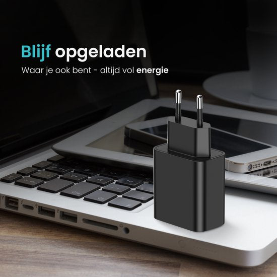 Wurk - Adaptateur pour chargeur rapide - Convient à Samsung - Chargeur rapide 25W - Chargement rapide