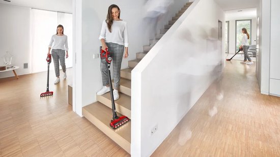 Bosch - Unlimited 8 - ProAnimal - BCS8214ANM - Aspirateur balai - Noir/Rouge