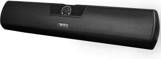 HXSJ Q3 Soundbar PC Speaker - USB - pour ordinateurs de bureau / portables / téléviseurs intelligents / projecteurs - Noir