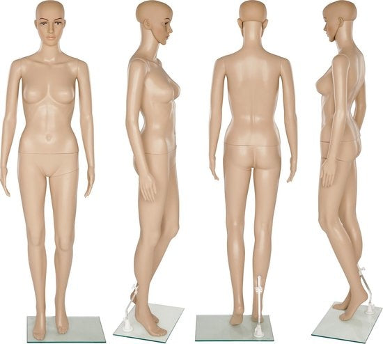 TecTake - mannequin mannequin modèle "dames" - démontable - 402663