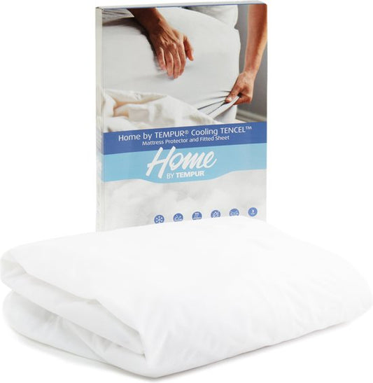 Protège-matelas - 160 x 210 x 25 cm - Imperméable - Rafraîchissant - Anti-acariens - Anti-allergique - TENCEL rafraîchissant