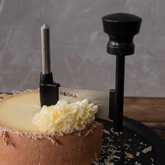 Boska Cheese curler Milano - Tete de Moine - Curler à chocolat - Coupe-fromage - 22.4 cm