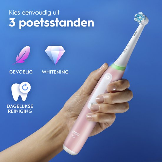 Brosse à dents électrique Oral-B iO 3N - Rose